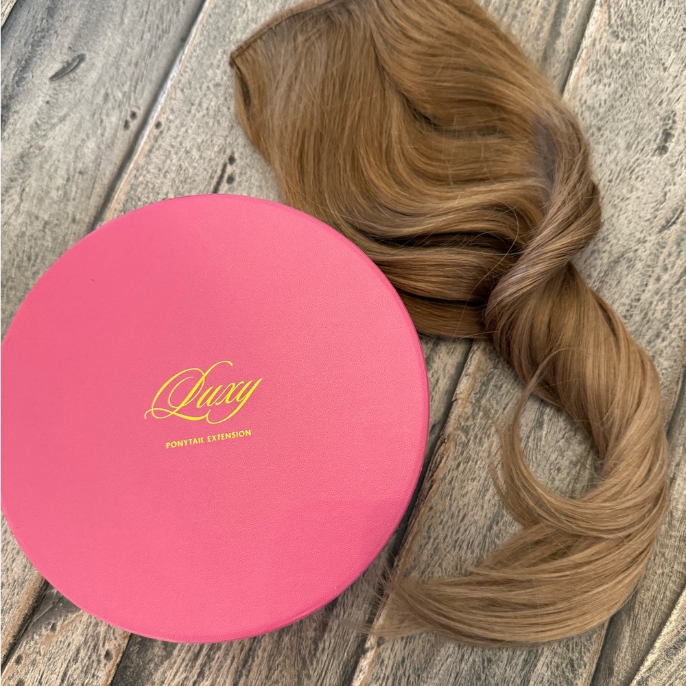 Luxy Brown Ponytail Extension - Warm Brown Clip-In Wrap